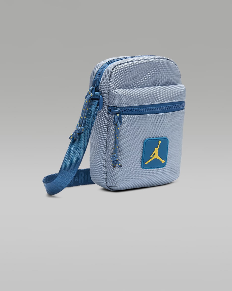 Oversized jumpman vegetarian crossbody bag